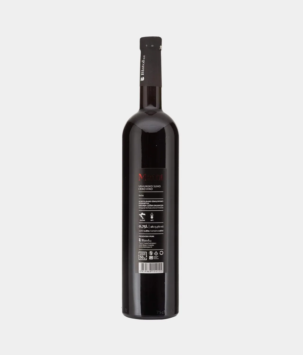 Merlot - Blato 1902 - Vrhunsko - vissza