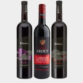 Sample package of red wines from Croatia