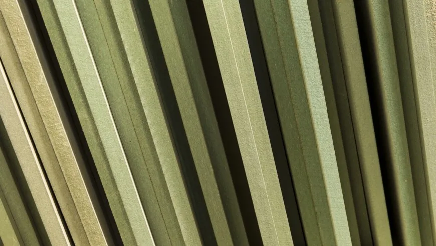 Designing a wine cellar as a warehouse to store wine 12 Green MDF boards are suitable for the walls in wine cellars