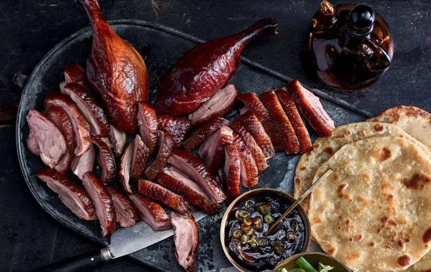 L'ànec de Pequín és un plat ideal per maridar amb vi
