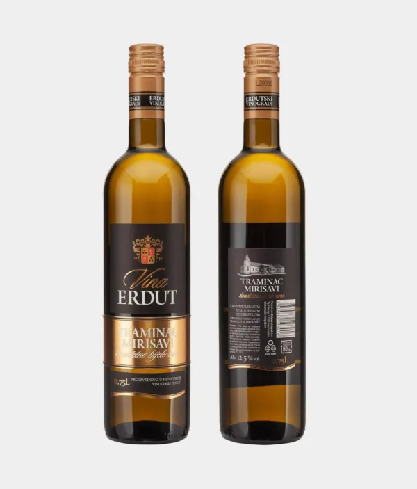 Traminac mirisavi - Erdut back & front